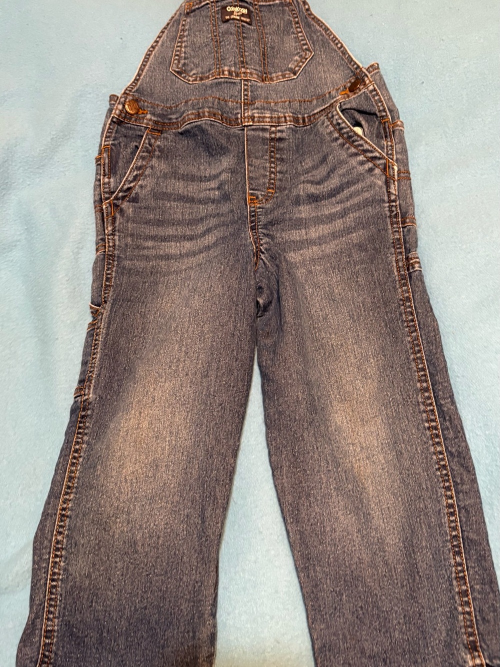 OshKosh B'gosh Indigo Wash Denim Overalls for Kids